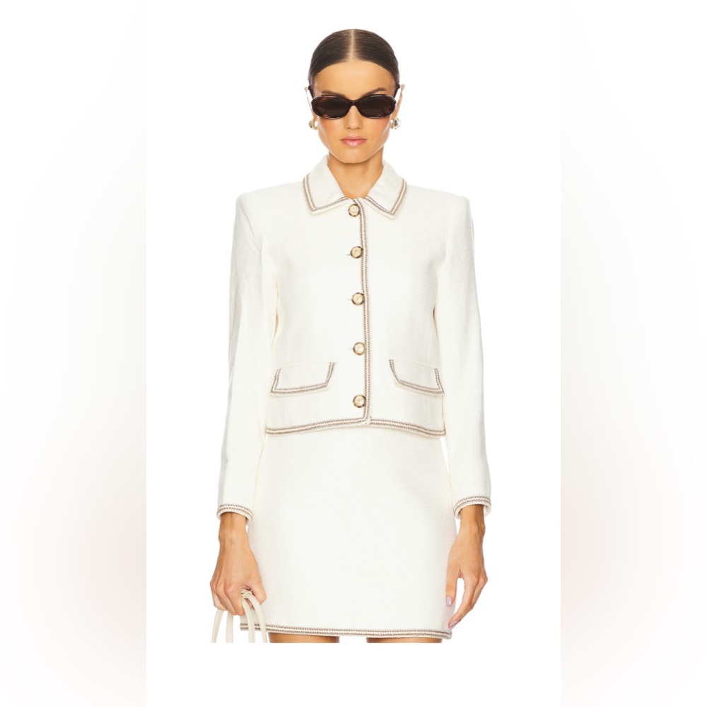 Veronica Beard Makayla Jacket in Ivory